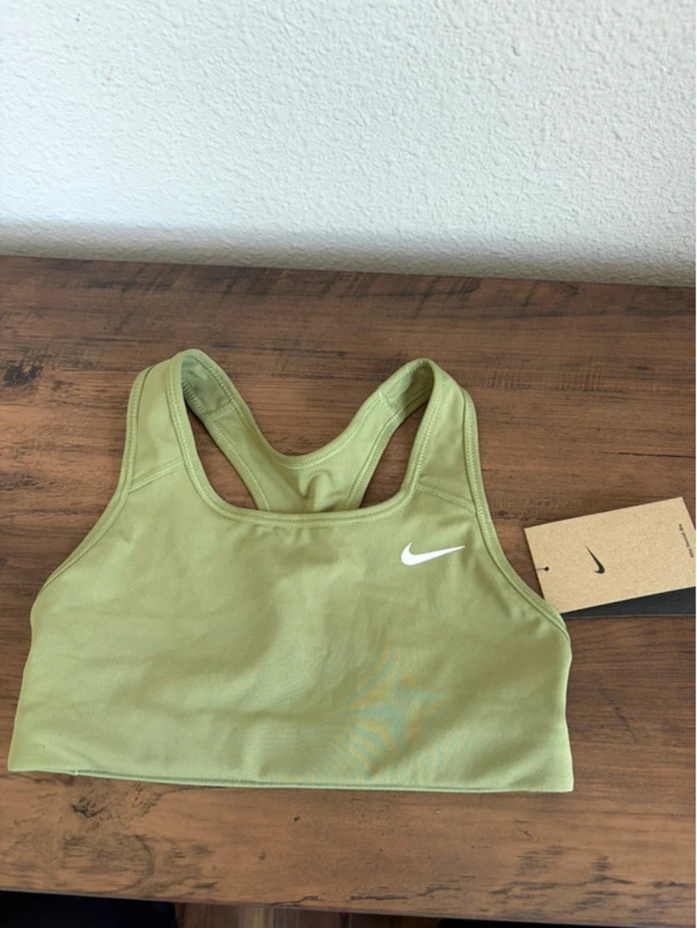 NWT Nike green sports bra XS. $32 retail